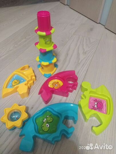 Пирамидка-сортер Морские обитатели