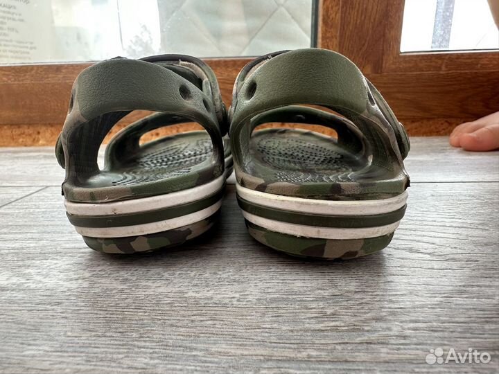 Crocs c6 зеленые