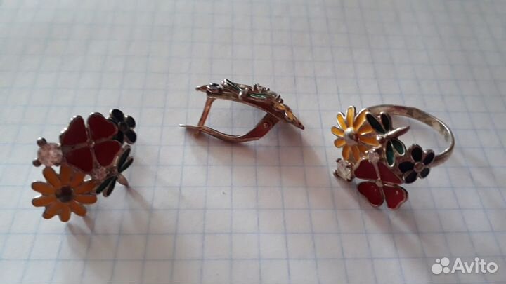 Наборы из серебра 925 пробы