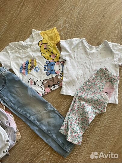 Боди для девочки пакетом