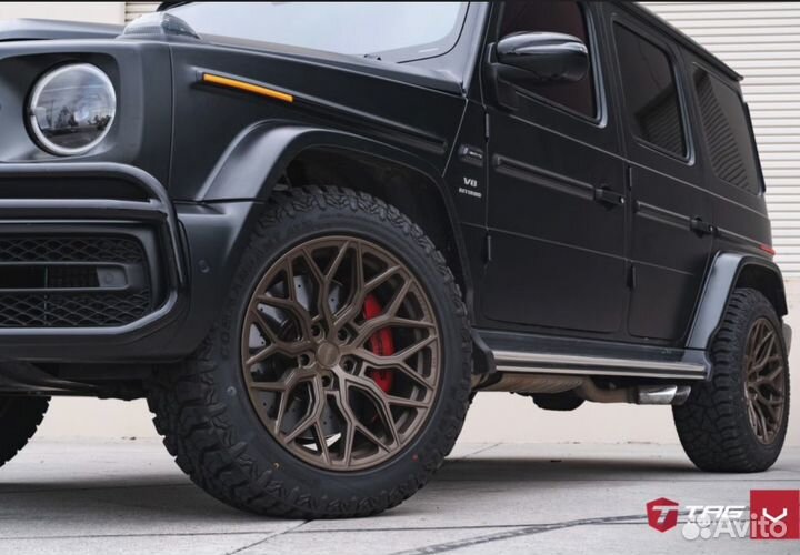 Кованые диски на Mercedes G-class