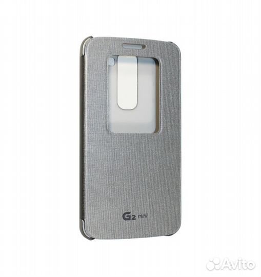Оригинальный Чехол на LG G2 mini (окно) серый