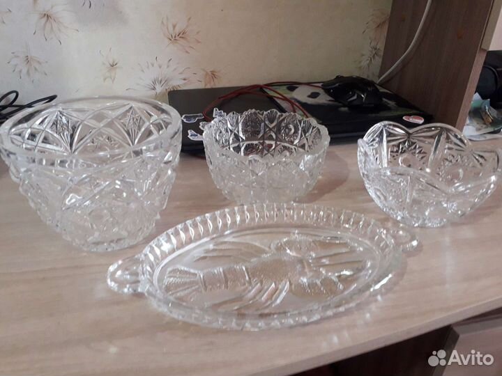 Ваза хрустальная СССР