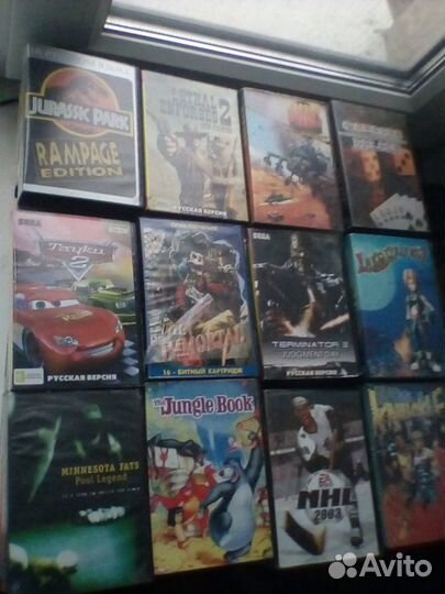 Игры для Сега sega megadrive md2 16 bit