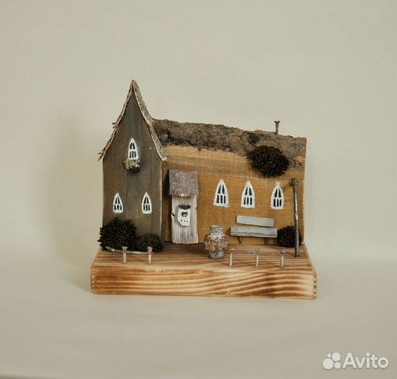 Домик пастора миниатюра