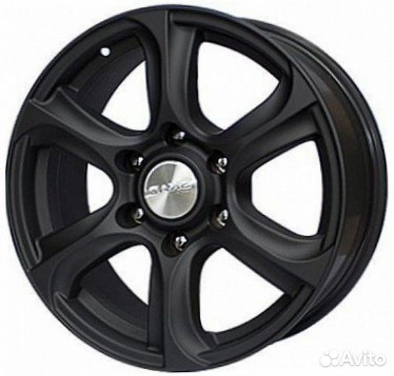 R17 6x139,7 7,5J ET30 D106,2 Скад Скала Чёрный бар