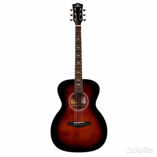 Kepma F1-OM акустическая гитара с декой из массива