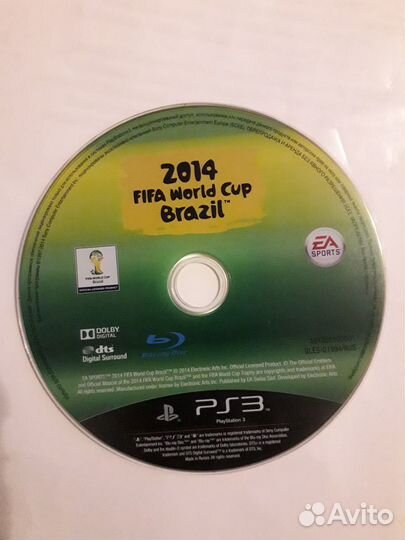 Продаю игру на PS3 fifa World Cup 2014