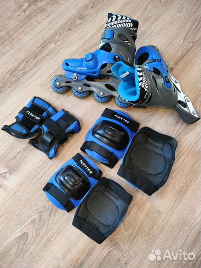 Детские ролики и защита