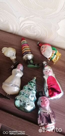 Елочные игрушки СССР
