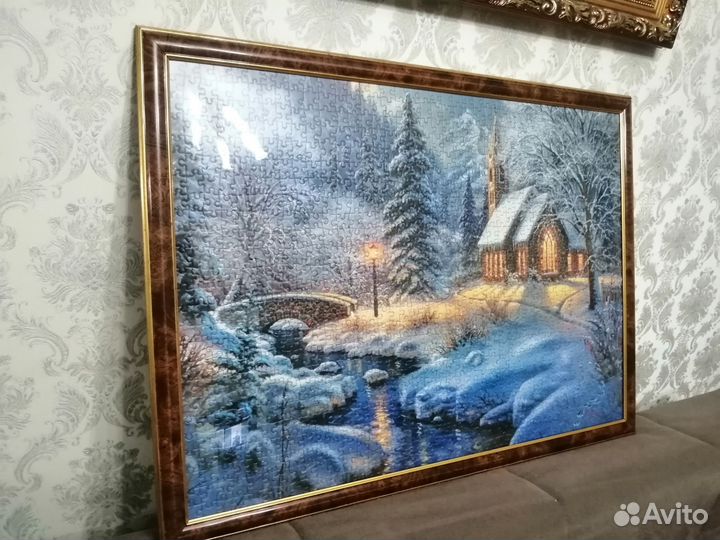 Картина из пазл, 50 на 70, акриловое стеклом(пэт)