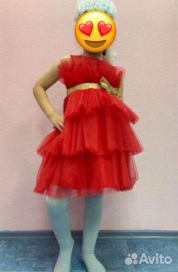 Платье для девочки размеры 92-98 и 116-122