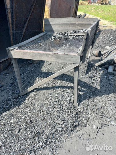 Отсев древесного угля