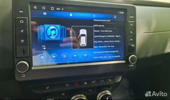 Штатная андроид магнитола на Renault Arkana/Duster