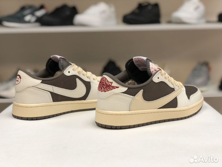 Кроссовки Nike Air Jordan 1 low x Travis Scott