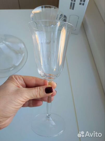 Декантер для вина + два фужера