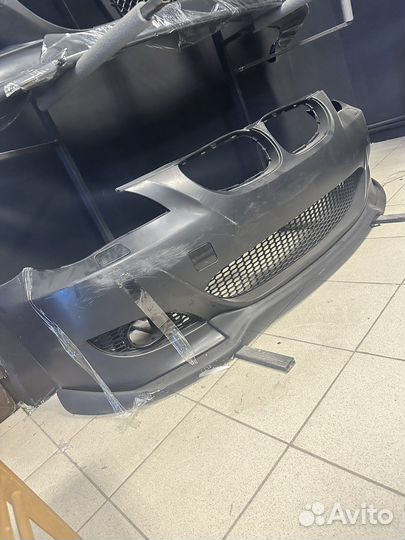 Bmw e60 передний бампер M5 Look