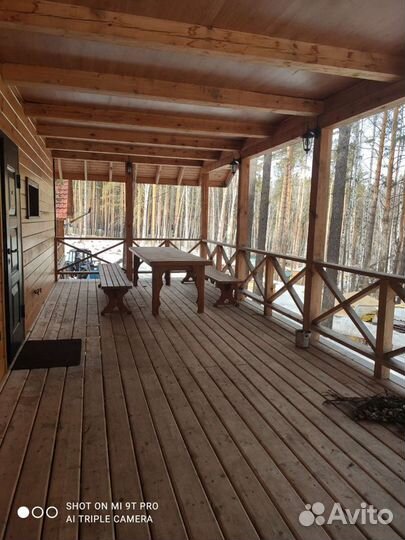 Русская баня на дровах