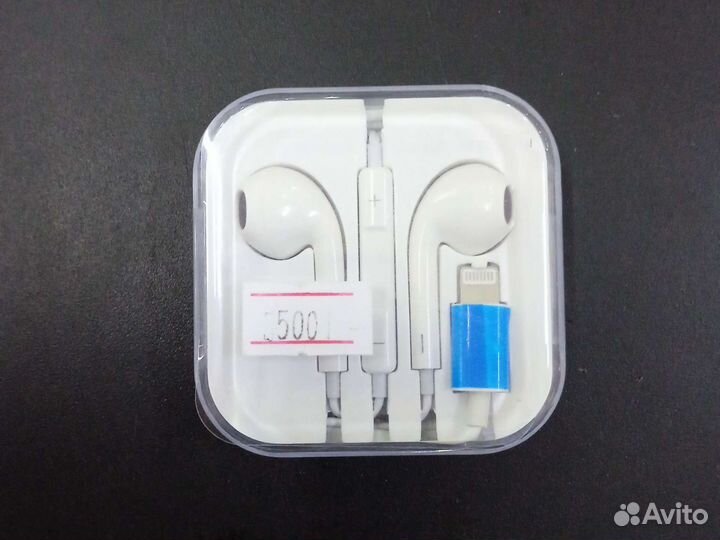 Наушники на айфон белые