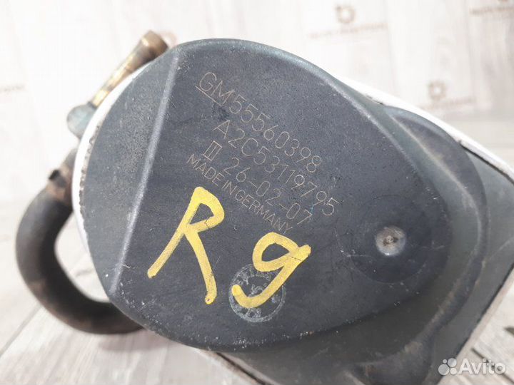 Заслонка дроссельная электрическая Opel Astra H