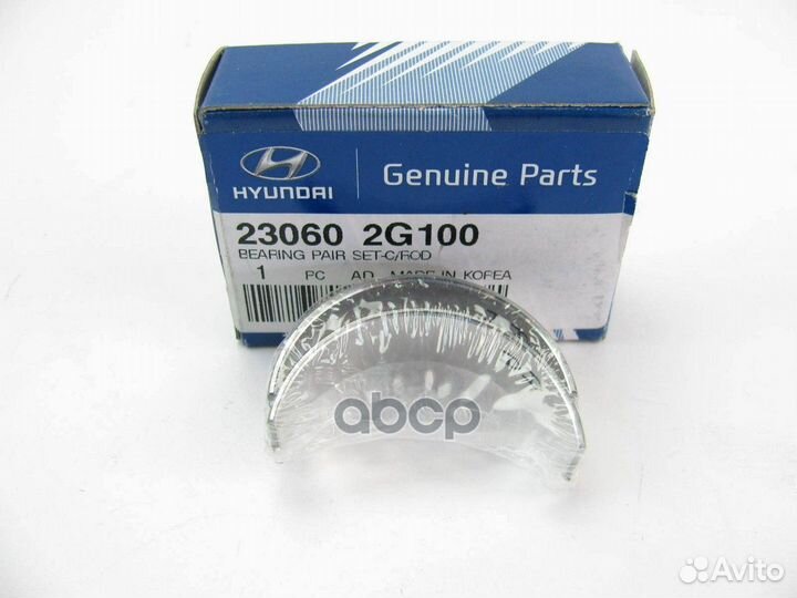 Подшипник скольжения шатуна 230602G100 Hyundai-KIA