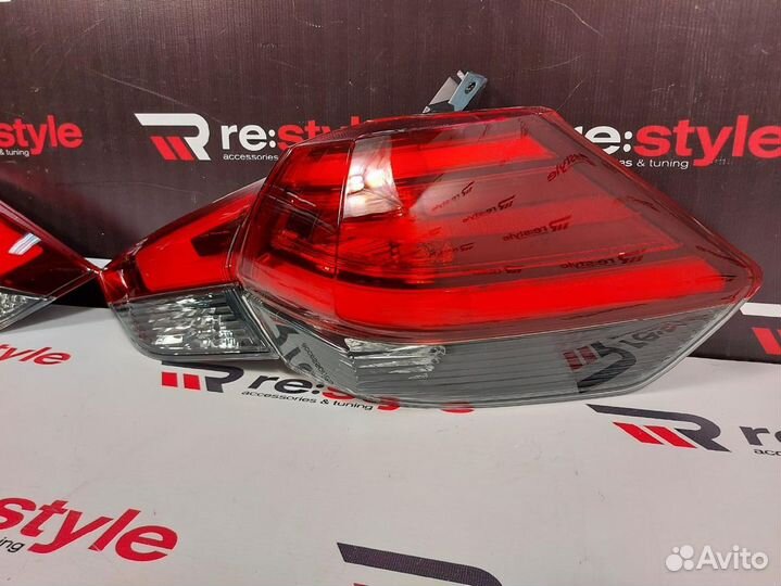 Стопы Nissan X-Trail 32 Стиль 18 Красные N1896