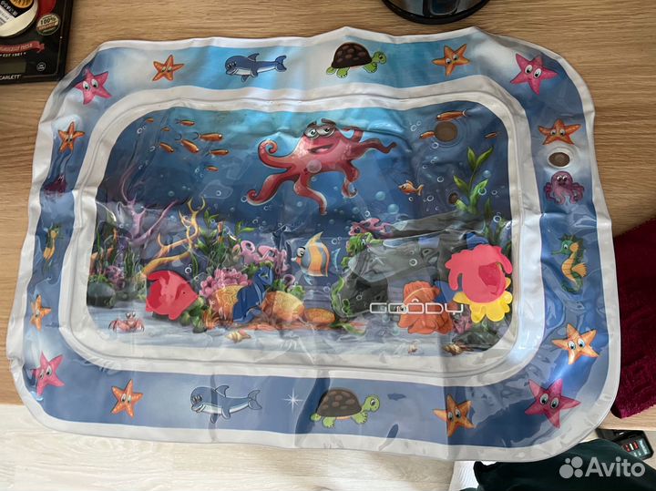Коврик надувной водяной детский