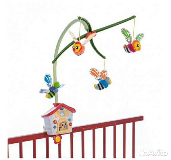 Музыкальная карусель (Мобиль) на кроватку chicco