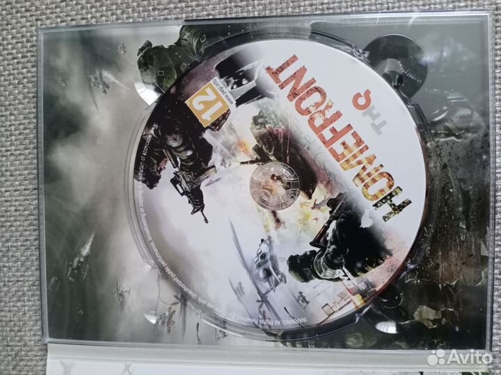 Диск с игрой на пк homefront