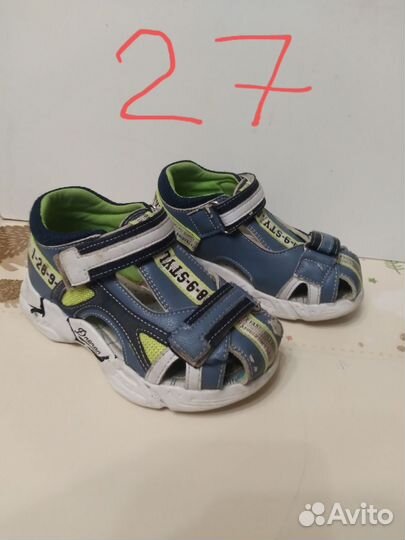Сандали детские р. 22, 27