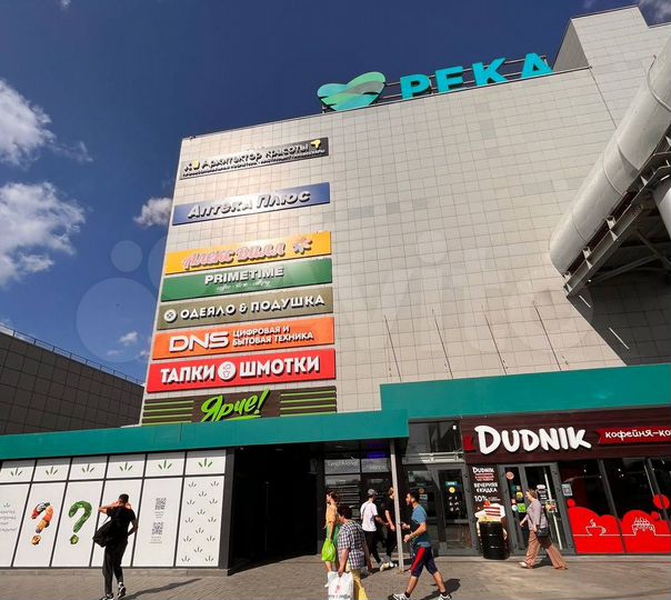 Торговый павильон в ТК Река, 10 м²