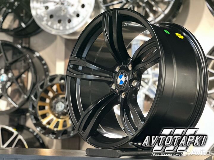 Диски r20 5-120 bmw f10 343 м стиль блэк