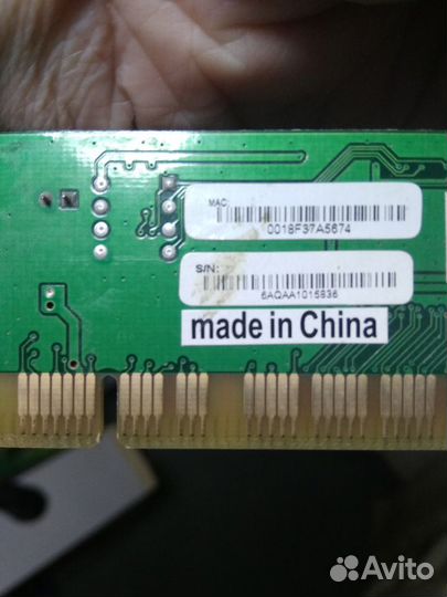 M-Tek Сетевая карта pci