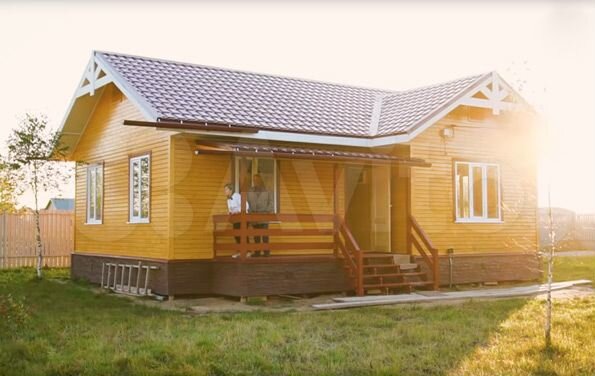 Дом 53,9 м² на участке 10 сот.