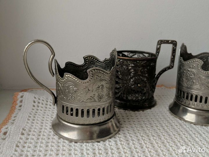 Подстаканники СССР мнц