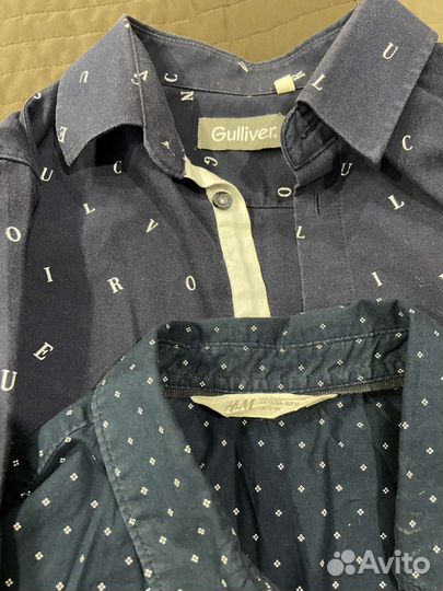 Комплект : Рубашка H&M, Gulliver (2 шт.)