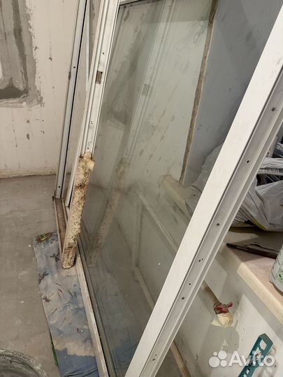 Балконное окно и дверь б/у