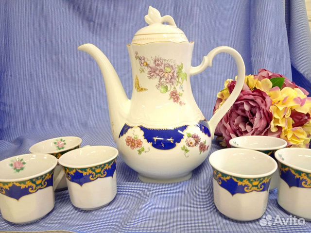 Чайник кофейник фарфор Kahla гдр