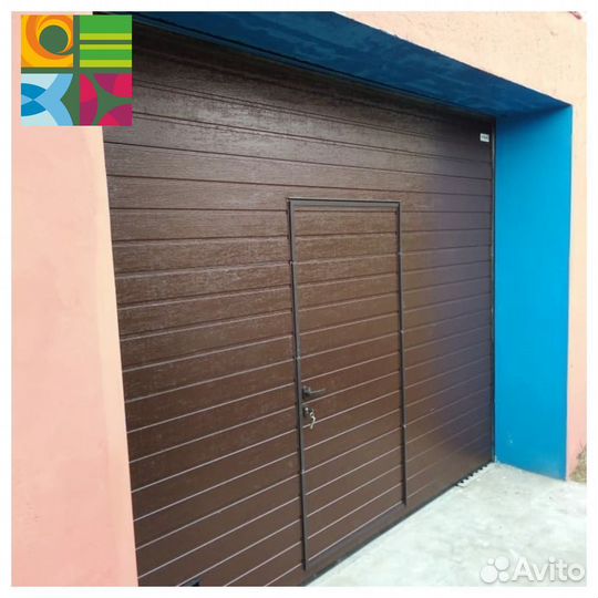 Гаражные ворота alutech