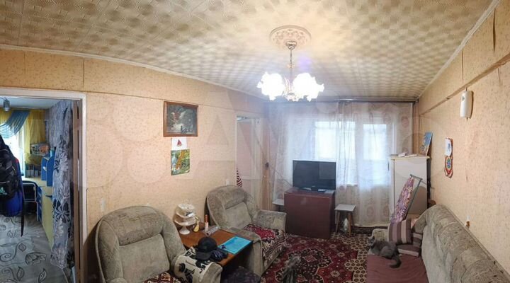 4-к. квартира, 59,1 м², 2/5 эт.