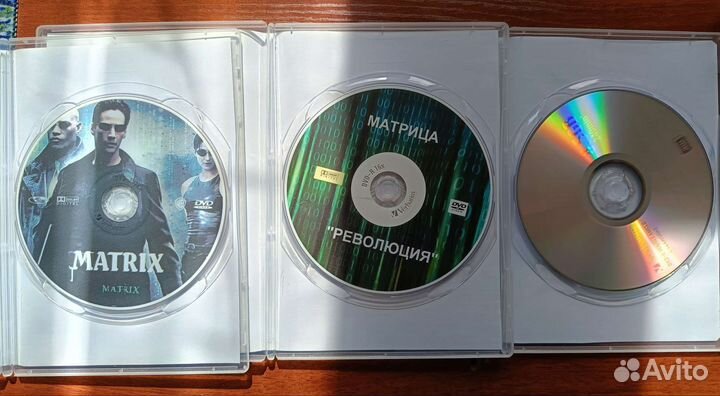 Диски с Матрицей и Терминатором