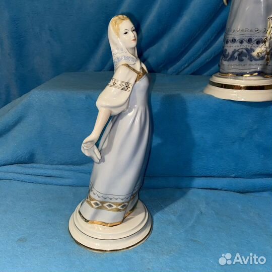 Фарфоровые статуэтки русские красавицы СССР