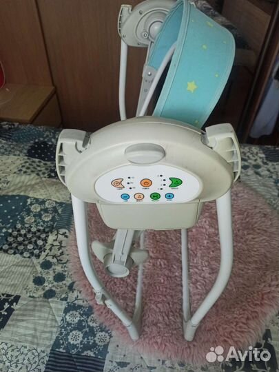 Детские электронные качели для новорожденных
