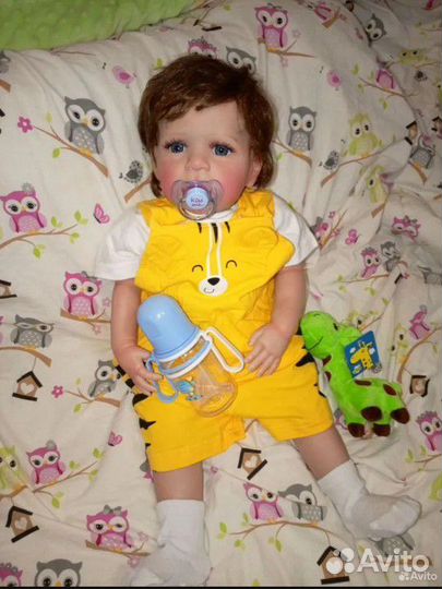 Кукла Реборн мальчик 60 см