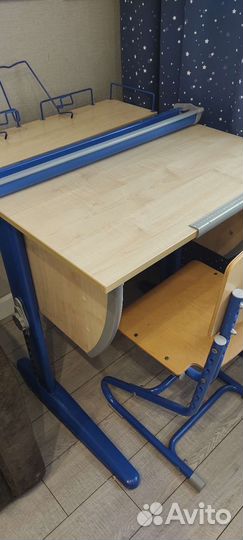 Растущая парта и стул дэми