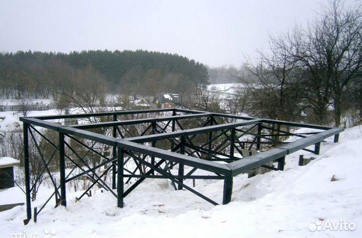 Винтовые сваи под ключ Фундамент на винтовых сваях