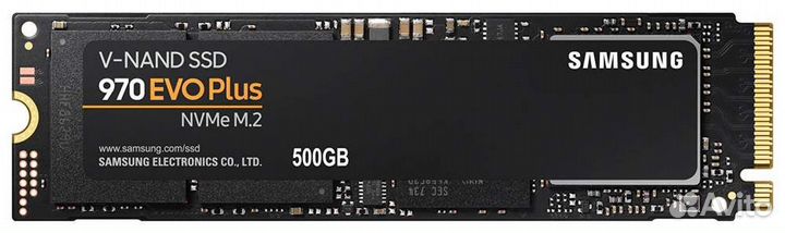 SSD накопитель Samsung 970 EVO Plus M.2 2280 500GB