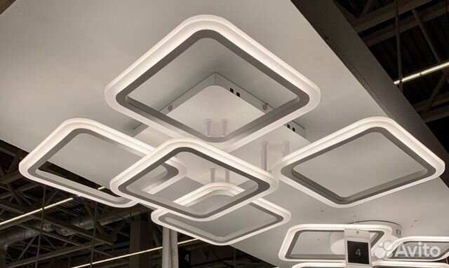 Люстра Schaffner Estero 39205-4+1,LED 130W