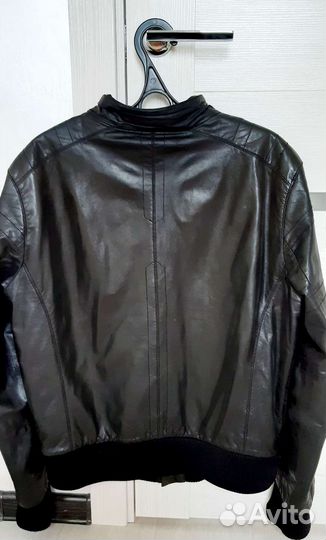 Кожаная куртка мужская