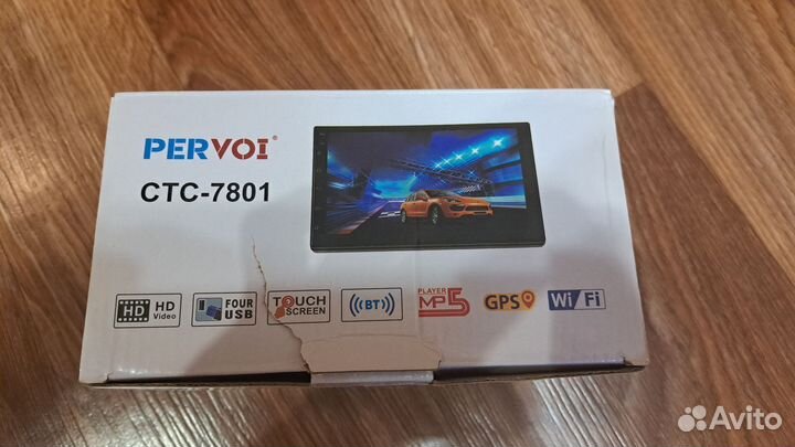 Магнитола pervoi ctc 7801